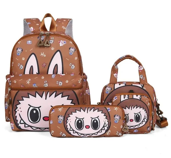 Ensemble sacs enfants 3 PCS LABUBU