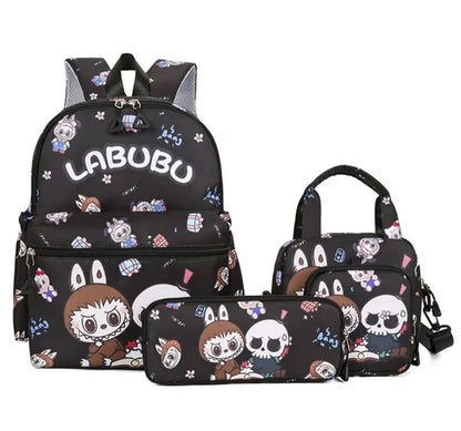 Ensemble sacs enfants 3 PCS LABUBU
