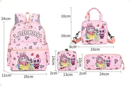 Ensemble sacs enfants 3 PCS LABUBU