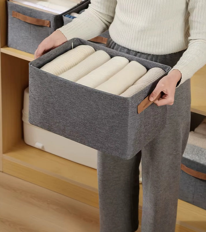 👕✨ Box de rangement pour habits avec structure métallique