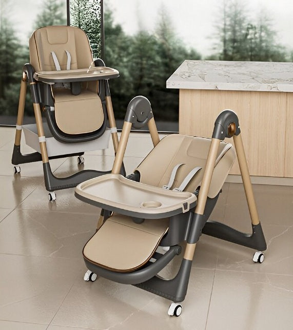 Chaise haute pliable pour bébé