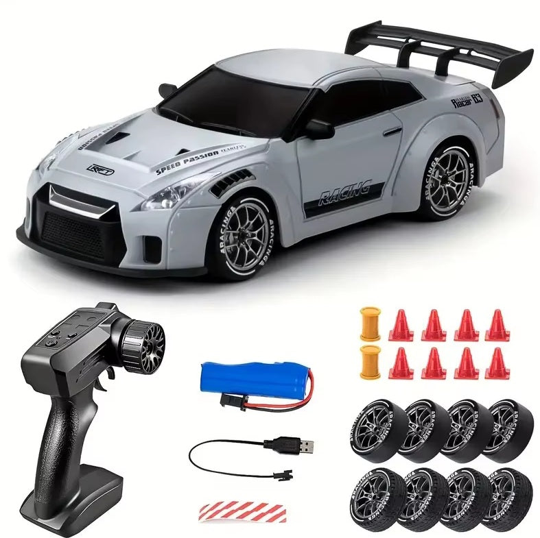🚗💨 Mini Voiture RC Drift 1:24 avec lumières