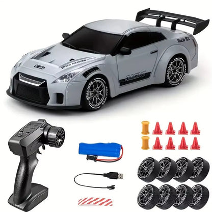 🚗💨 Mini Voiture RC Drift 1:24 avec lumières