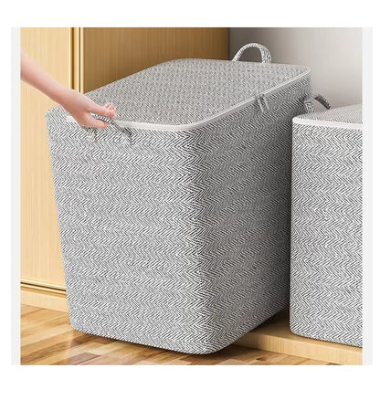 🧳 Box de rangement multifonction avec fermeture éclair & poignée