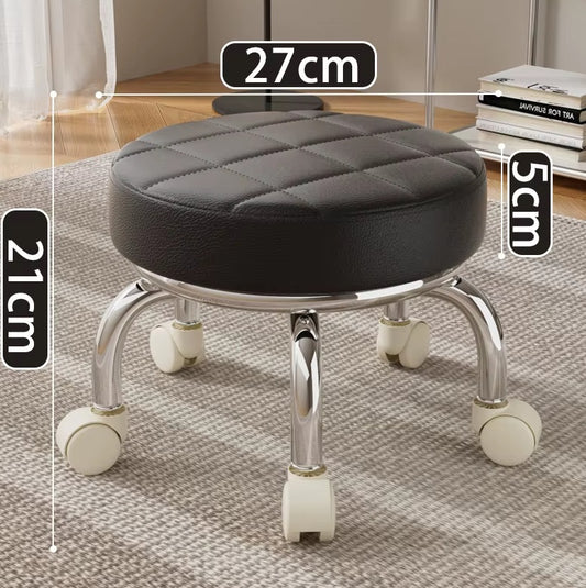 🪑✨ Tabouret bas à roulettes – Confort & praticité au quotidien
